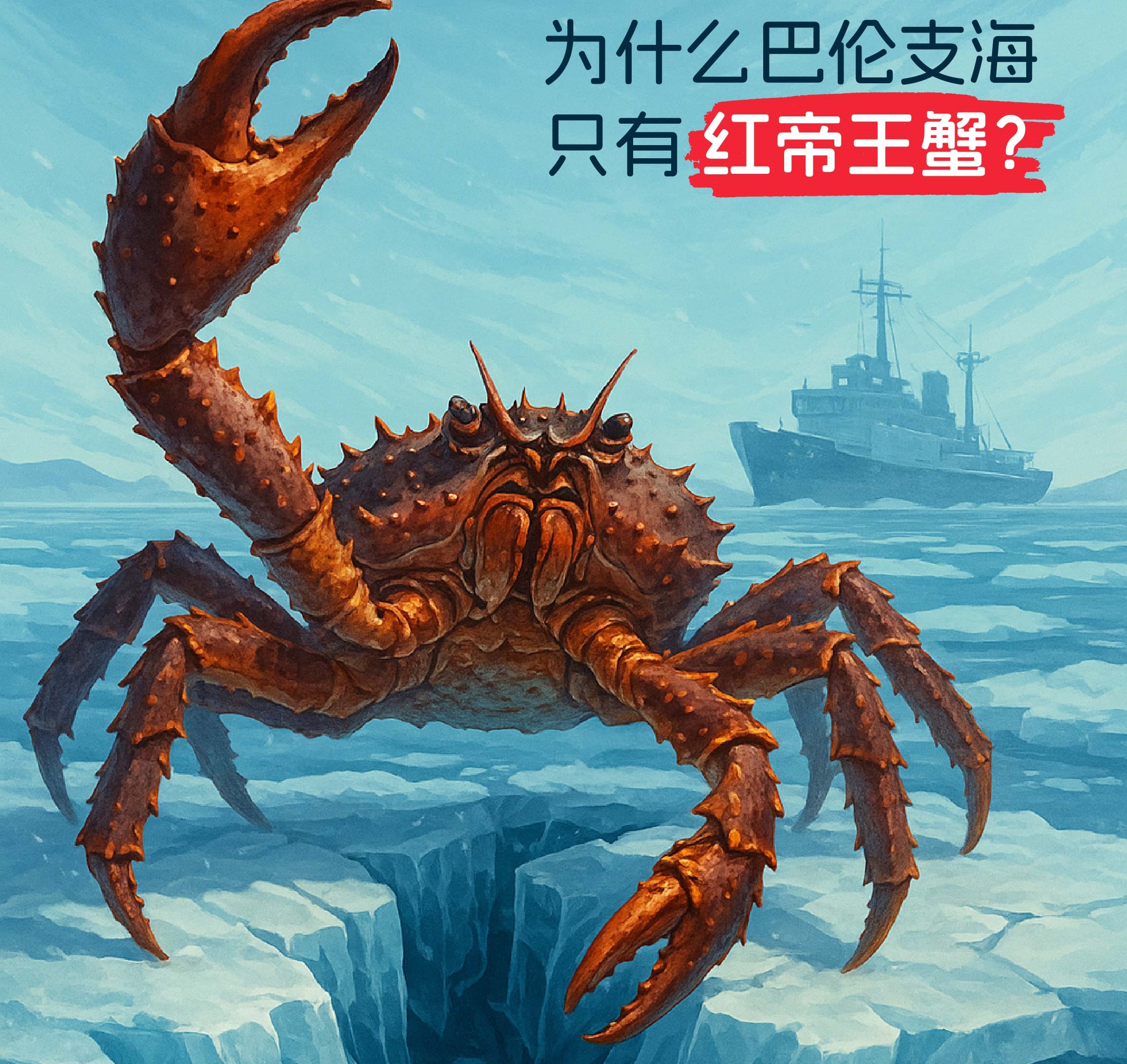 大海无界,唯“王者”争锋 | 俄罗斯蟹业集团揭秘红帝王蟹巴伦支海远征记